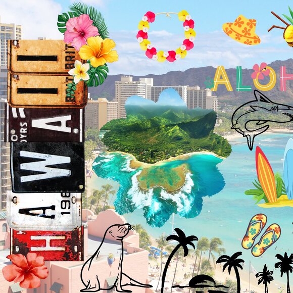 Hawaii Tumbler, Aloha Tumbler, Beach Tumbler, Island Vibes Cup, 20oz Tumbler - Picture 2 of 7